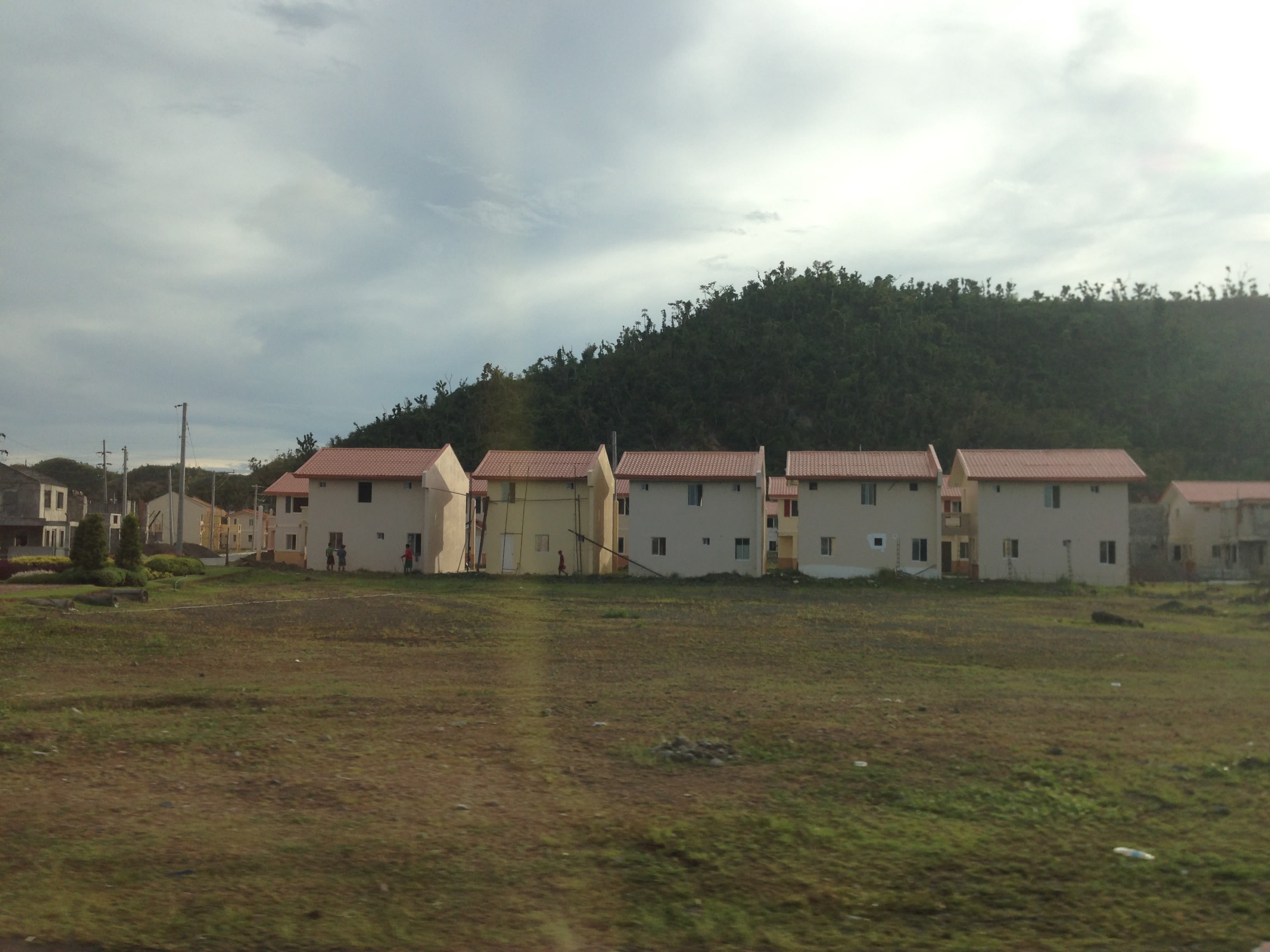 Some residents took about two weeks to clear up the debris from Yolanda's destruction. By Makoi Popioco, November 2013